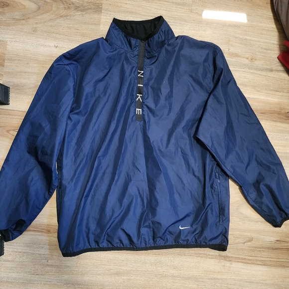 Nike Golf VINTAGE Men's Navy Windbreaker Jacket - Picture 1 of 2